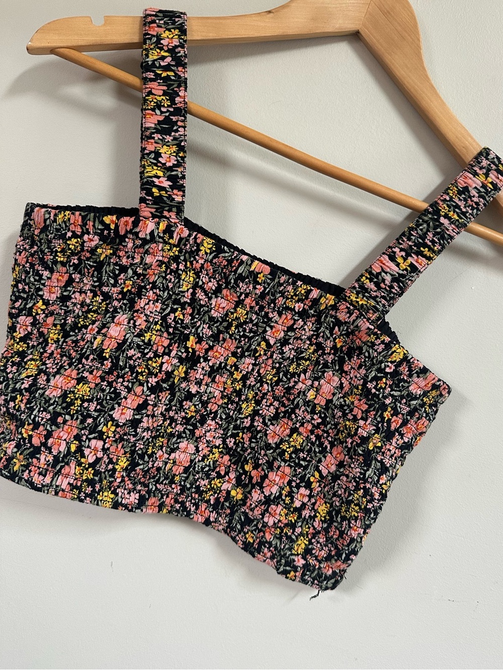 American Eagle Outfitters Smoked Crop Top - Picture 2 of 5